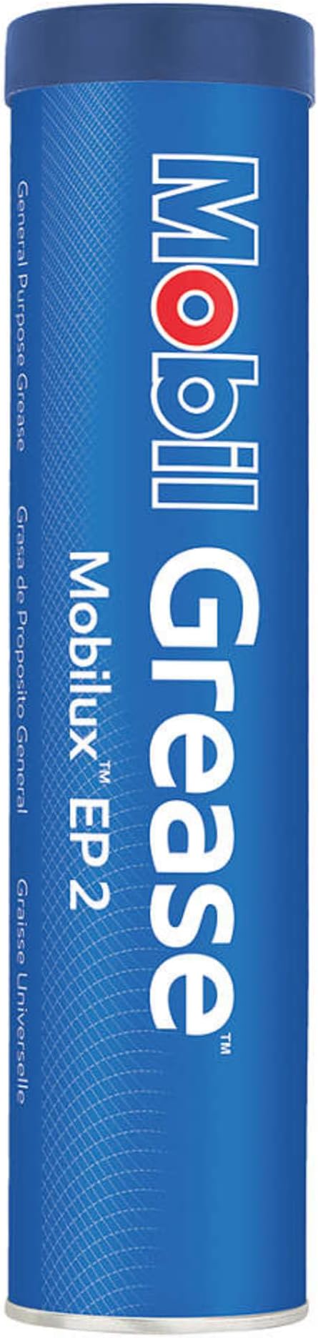 Mobil 122136 EP 2, EP Grease, NLGI 2, 13.7 oz.
