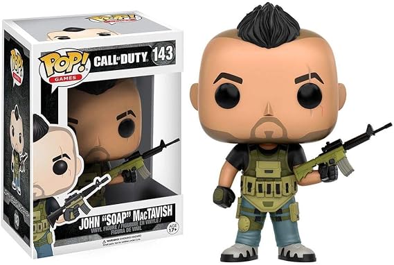 Funko Call of Duty John SOAP Mactavish Pop Games Figure