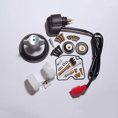 For Suzuki AN400 Burgman 400Skywave 400 Scooter Carburetor Repair Kit with Electronic Damper and Plunger