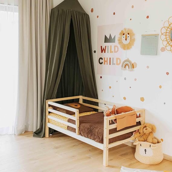 Bed Frame from Wood (Pine Wood, Crib)