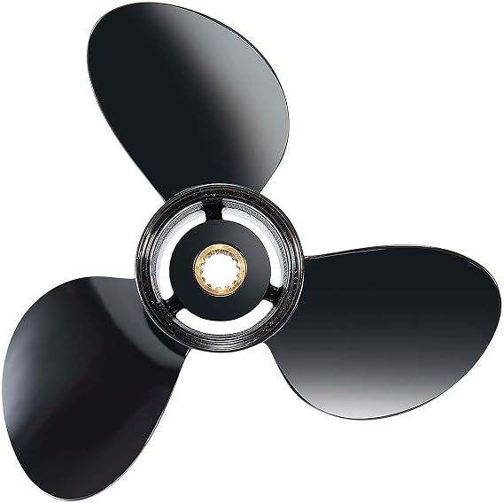 12 1/4 x 15 Replace OEM#778774 Aluminum Outboard Boat Propeller for BRP,Johnson,Evinrude OMC SternDrive 40-75HP 13 Spline Tooth 12.25dia x 15 Pitch Boat Propeller RH