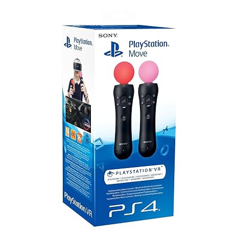 Sony - USB PlayStation Move Sony 82756 (2 pcs) Black