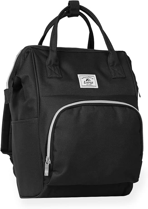 Everest Friendly Mini Handbag Backpack Backpack, Black