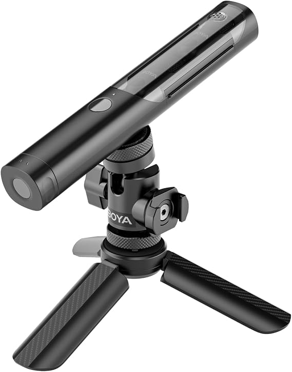BOYA Magic Wireless Mini Microphones for iPhone/Android/PC/Camera, 4 Form-in-1 Mic, 7g Lightweight,AI Noise Reduction, 48kHz/24bit,APP Control, 328ft Range,Microphone for Recording, Streaming, Podcast