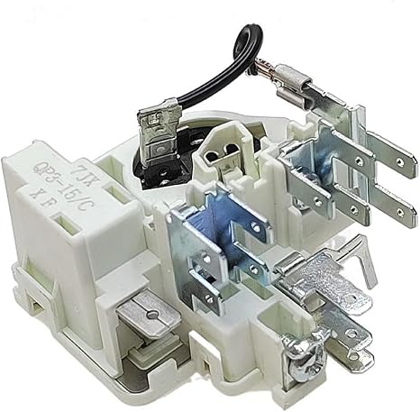 PTC Starter Replacement for Refrigerator & Freezer Compressors - Overload Protector Relay Spare Part for Compressor - QP3-15/C