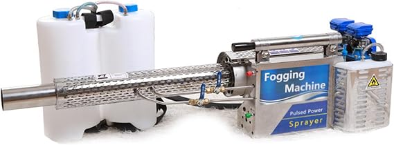 Pulse Jet Thermal Fogger,Handheld 15L Portable Thermal Fogger Machine Unit,for Warehouses and Farms 100