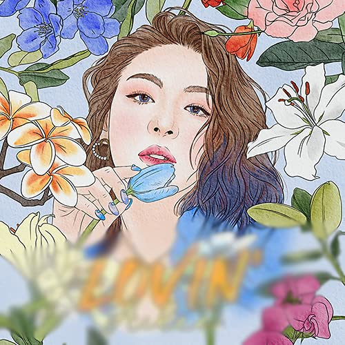 Ailee Lovin Album CD1p Mini Poster On Pack38p Coloring Book1p Sticker2p Coloring PostCard1p PhotoCardTracking Kpop Sealed