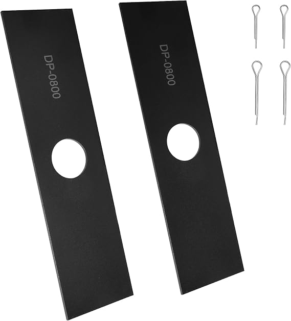 AEB0800 1" Center Hole Edger Blade Compatible with EGO 56V Edger, Multi-Head System Replacement Edger Blade for EGO Power Edger Models EA0800/ME0801/ME0800 (2 Pack)