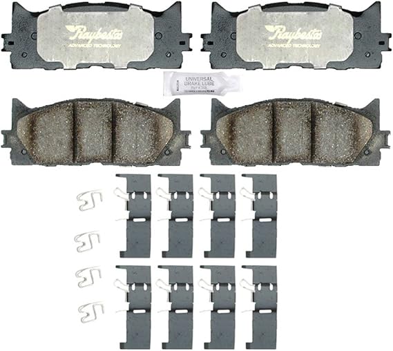 Raybestos ATD1222C Advanced Technology Ceramic Disc Brake Pad Set