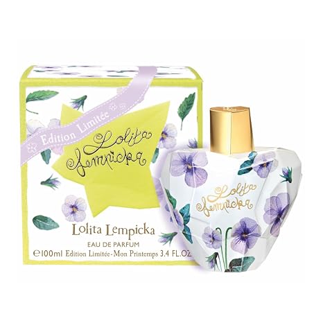 Lolita Lempicka Mon Premier Limited Edition Eau De Parfum Spray, Contemporary Bouquet of Licorice flowers With Notes ofAnise and Violet. 3.4 oz