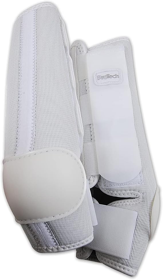 Classic Equine Pro Tech Boots Hind Large White