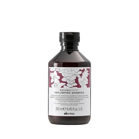 Davines Naturaltech Replumping Shampoo, gentle cleanser for fine hair