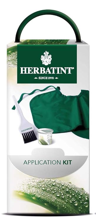 Herbatint Hair Color Application Kit, Reusable Hair Dye Brush & Cape | Includes Brush, Cape & Measuring Cup - Reusable & Eco-Friendly - For Mess-Free Home Hair Coloring
