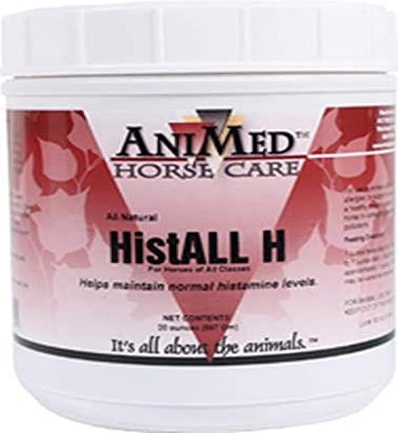 ANIMED Histall-H to Support Respiratory Health in Horses, 20-Ounce...
