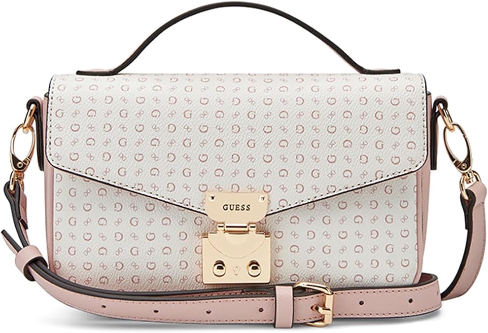 GUESS Elaina Micro Print Crossbody