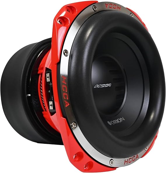 ORION HCCA802 High Performance 8" Subwoofer, 6000W, Dual 2 Ohm