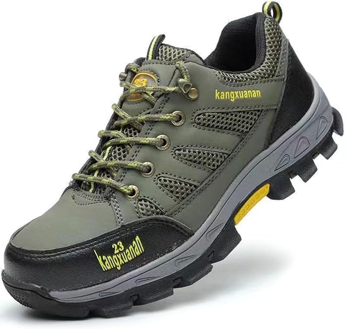 Steel Toe Shoes Men Women Breathable Safety Shoes Puncture Proof Work Sneakers