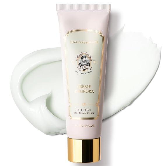 PARIS CREME dAURORA EXCELLENCE Revitalizing Moisture & Comfort Cream, Daily Comfort Formula, 2.63 fl oz (75 ml)