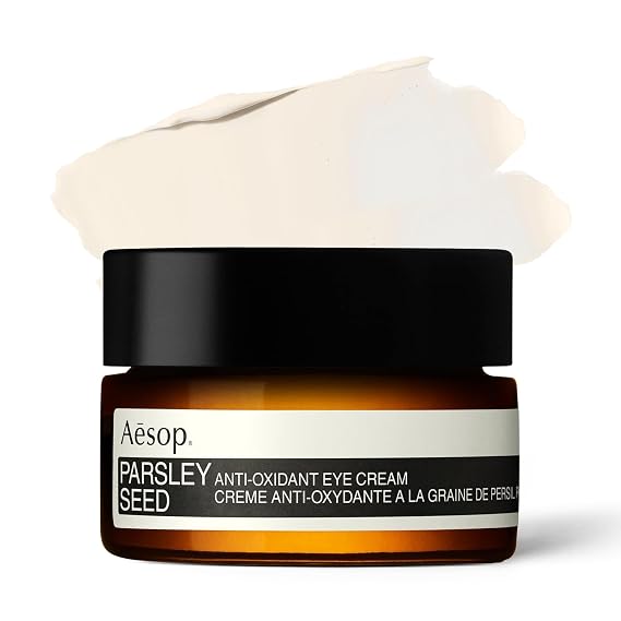 Aesop Parsley Seed Anti-Oxidant Eye Cream for Dry Skin | Vitamins C & E to Gently Nourish Skin | 10mL / 0.3 oz