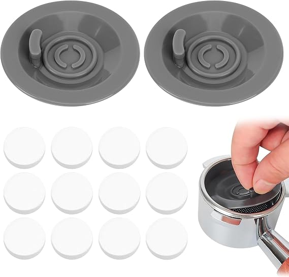 2Pcs Cleaning Disc & 12pcs Cleaning Tablets Compatible with Ninja Luxe