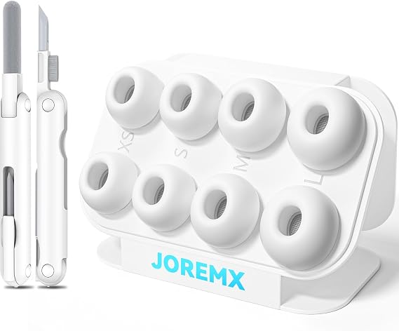 Replacement Ear Tips for AirPods Pro 2nd/1st (XS/S/M/L)-White