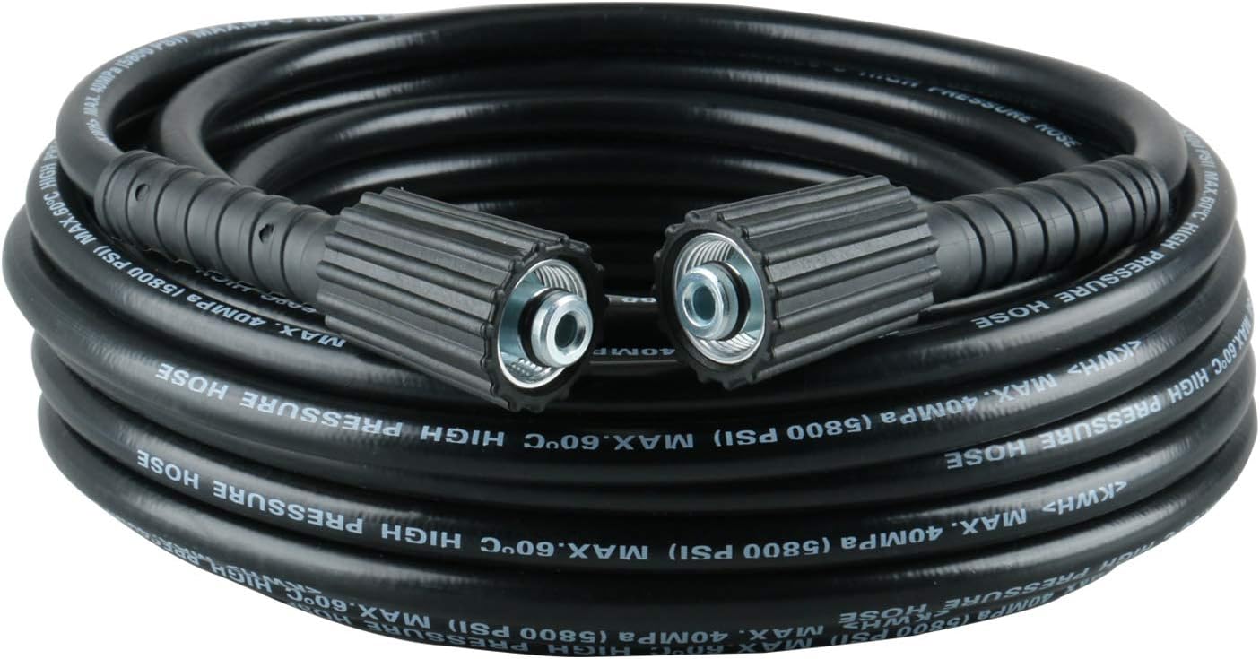 Yaegoo 50FT Pressure Washer Hose 14-Inch 3000 PSI for SPX Series, Karcher, B&S, Craftsman, Generac, Champion&Simpson