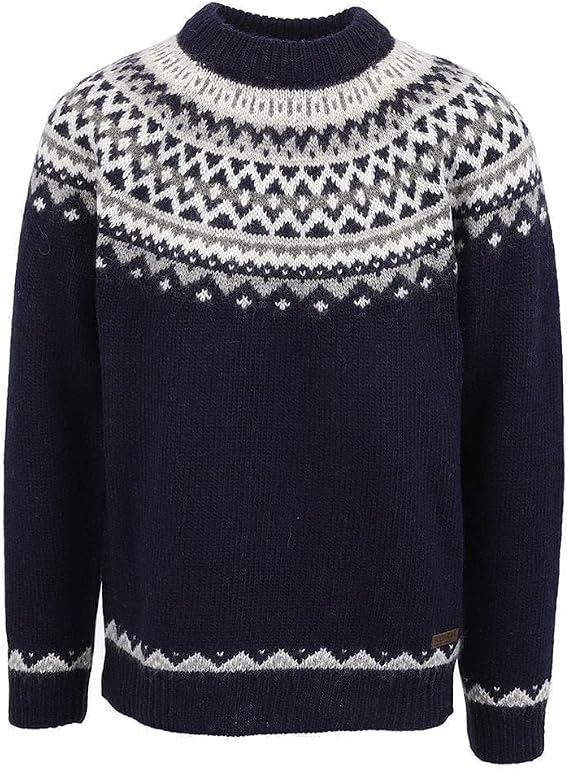 ICEWEAR Skjaldbreiur Icelandic Pattern Wool Sweater