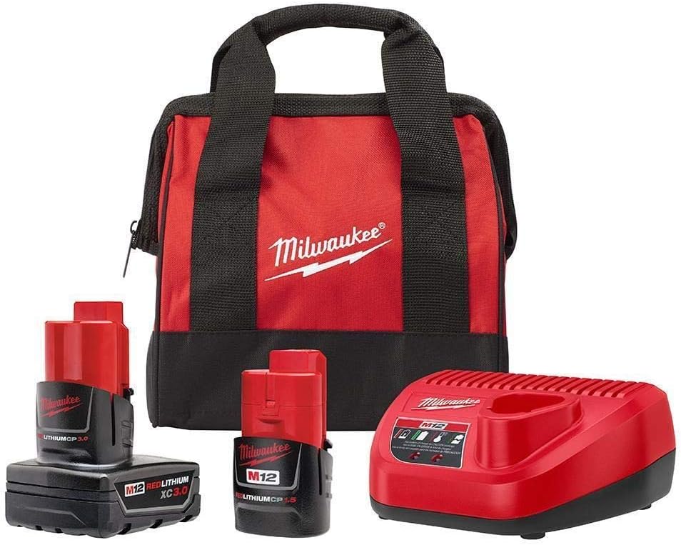 Milwaukee 48-59-2402SP M12 3AH1.5AH Starter Kit with Bag 1