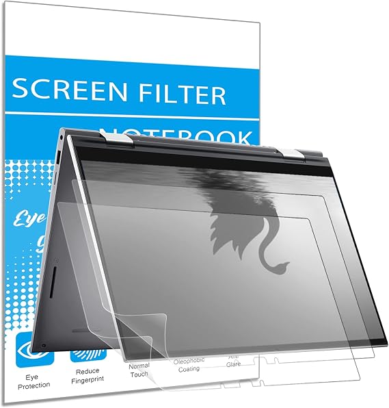 i-Tensodo 2 Pack Anti Glare Screen Protector for Dell Inspiron 14 5420 5425 5430 2-in-1 14-inch Touchscreen Laptop, Eye Protection Anti Glare Filter, Anti Fingerprint