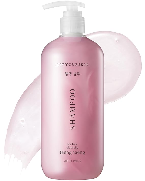 Taeng Taeng Volumizing Shampoo for Fine, Thin Hair, 17 Fl Oz | Keratin, Collagen, Elastin, Milk Protein, 18 Amino Acids, pH 5.5 Balanced, Perfumer-Crafted Rose Garden Scent, Root Bounce