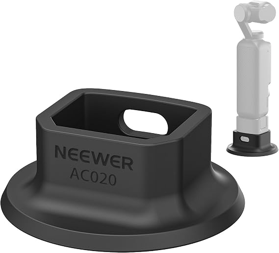 NEEWER Silicone Base Compatible with DJI Osmo Pocket 4P 4 3, AC020