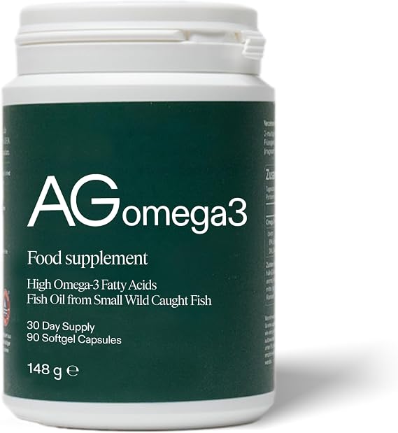 AG1 Omega 3 Fish Oil Supplement Softgel Capsules, 90 Count, 2,000 Mg | EPA & DHA Fatty Acids Sourced From Wild-Caught Fish To Support Daily Wellness And Essential Nutrition, by Athletic Greens