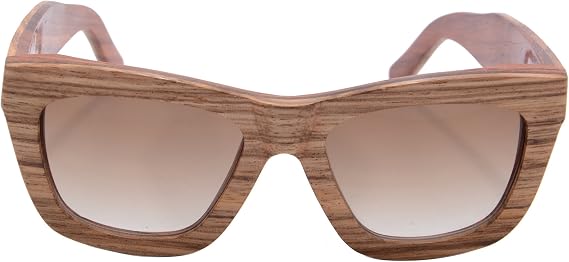 Wood Sunglasses CR39 Lens Wooden Frame UV400 Protection-SG5001004