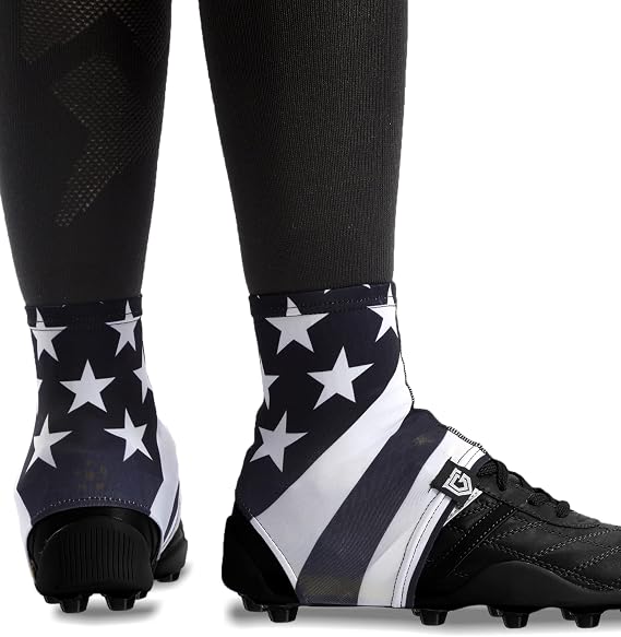 Gridiron Gladiator Cleat Covers - Football Spats - Football Cleat Socks - Cleat Spats for Soccer, Baseball & Softball