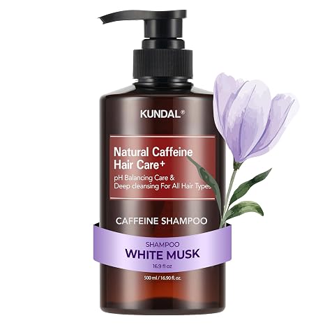 Brand: Kundal KUNDAL CAFFEINE ANTI-HAIR LOSS SHAMPOO Scalp Care Deep Cleansing (White Muscle) 17 fl oz