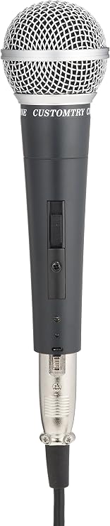 KC CUSTOMTRY Custom Trie Dynamic Microphone XLR CM-2000 with Microphone Cable