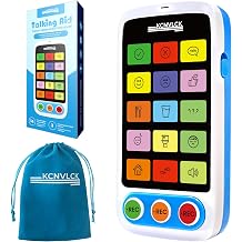 AAC Communication Device for Kids, Toy Phone Design Communication Board, Touch Sensitive Speech Therapy Toys for Autistic Children