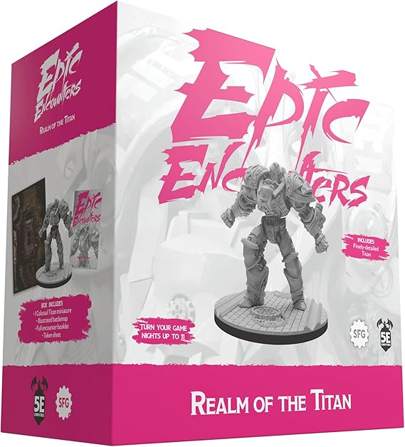 Steamforged Games Epic Encounters: Realm of the Titan