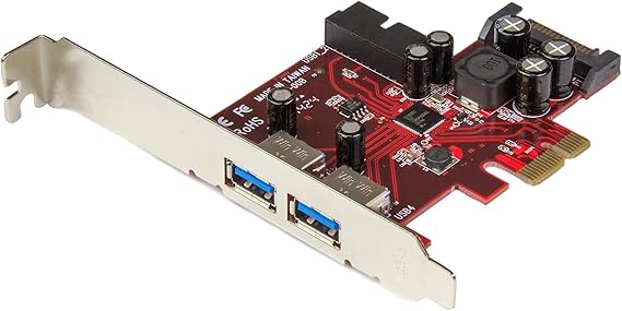 StarTech 4-Port PCI Express USB 3.0 Card, 5Gbps, TAA (PEXUSB3S2EI)