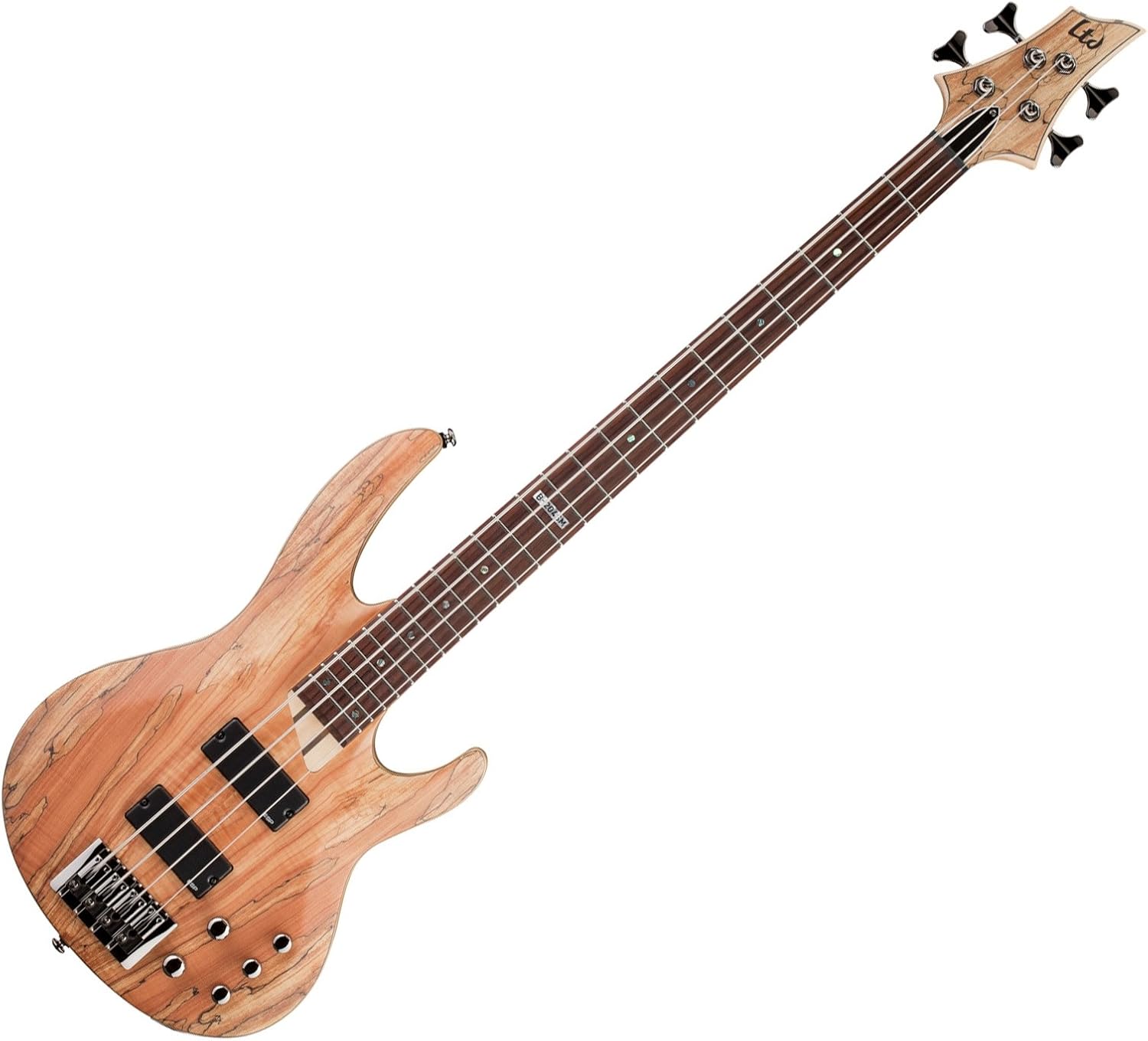 ESP LTD B Series B-204SM Bass Guitar - Natural Satin Parallel Import