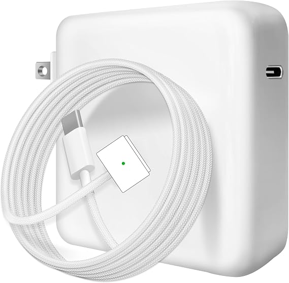 96W/70W USB C Charger for Mac Pro 16,15,13 inch,New Mac Air 13 inch 2025/2024/2023/2022/2021,IP/ad Pro 12.9/11, Thunderbolt 3 Power 6.6ft Cable USB C to Mag 3