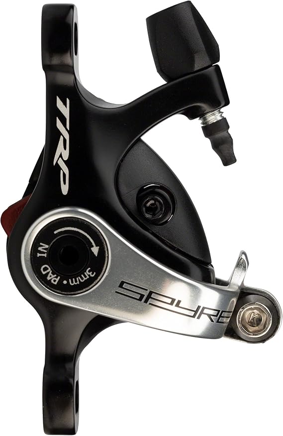 TRP Spyre Mechanical Disc Brake Caliper | Dual-Piston Actuation | 40 mm Slim Profile | 146 g Lightweight | Works with All Cable Drop-Bar Levers (Post Mount)