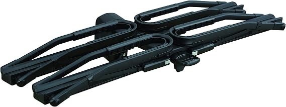 INNO INH120 Tire Hold Hitch Mount (1.25"/2") Platform Rack (2) Bike (E-bike, Fat Tire, Full Suspension, Carbon Capatible)