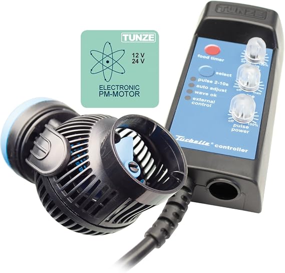 Tunze USA 6095.000 Nano Stream Propeller Pump, Features Electronic Speed Control, 2500-Gallon