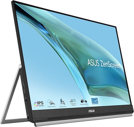 Asus ZenScreen MB249C 23.8” 5ms 75Hz IPS Full HD Taşınabilir Monitör
