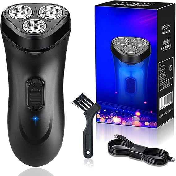 Electric Razor for Men,2025 Wet Dry Waterproof Cordless Rechargeable Shavers for Men,Portable Face Shaver,Electric Razors for Fathers Husbands Boyfriend