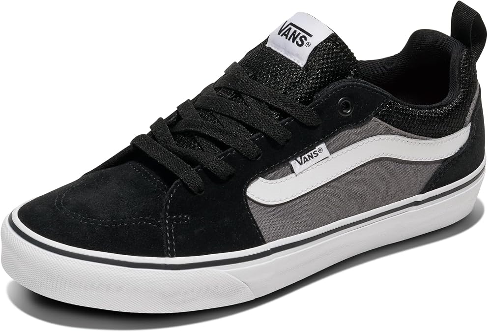 Vans Men's Filmore Trainers, Suede Canvas Black Pewter, 10 UK