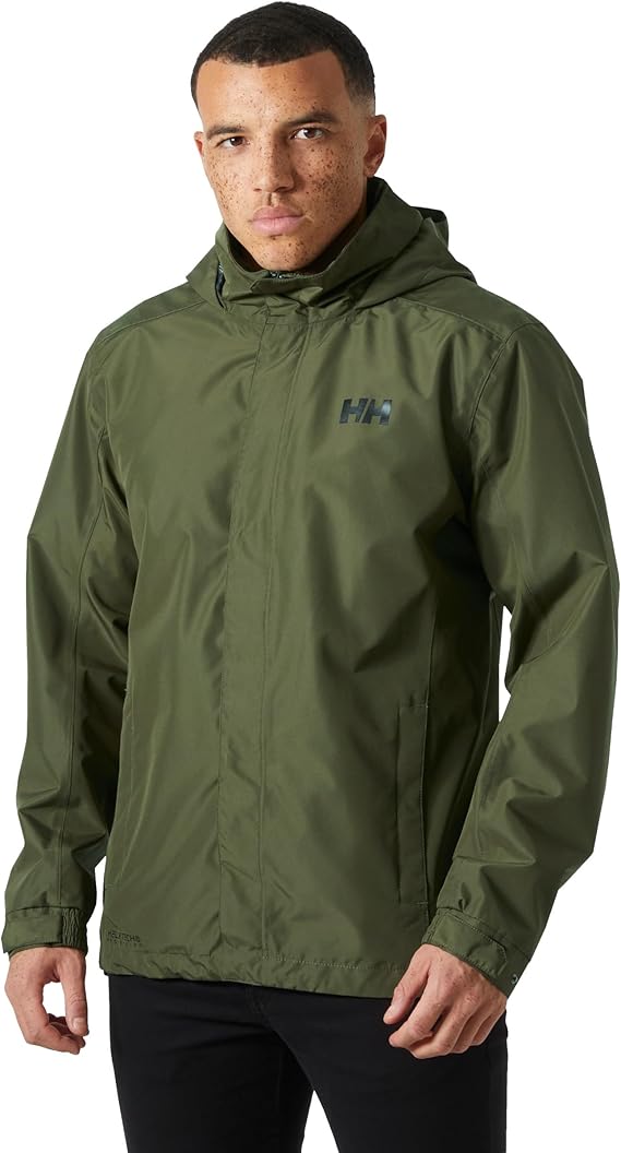 Helly-Hansen mens Dubliner Waterproof Windproof Breathable Rain Coat Jacket