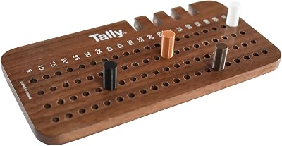 The Tally Point Tracker - 4 Player Crokinole Game Scorekeeper