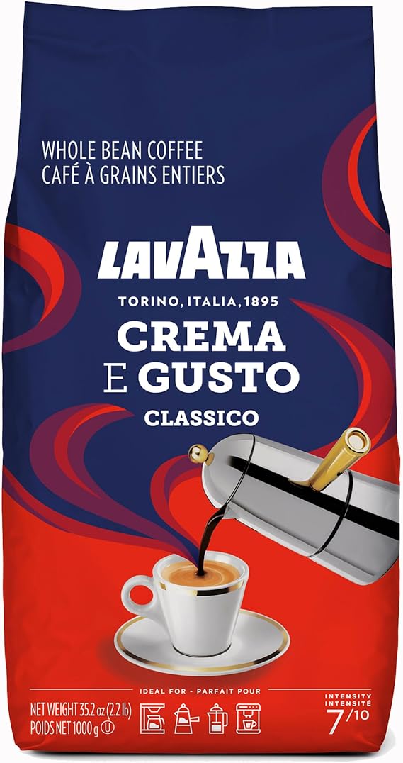 Lavazza Crema E Gusto Classico Coffee Beans 1 kg